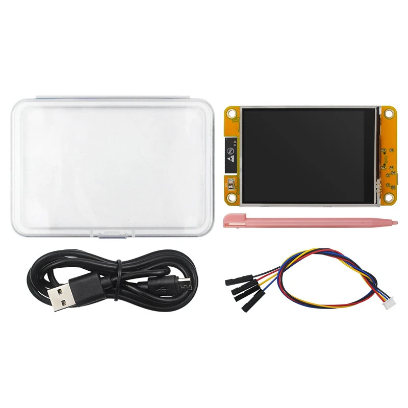 ESP32 MCU 2.8 Inch Smart Display for Arduino LVGL WIFI bluetooth Touch WROOM 240*320 Screen LCD TFT Module with Free Tutorials