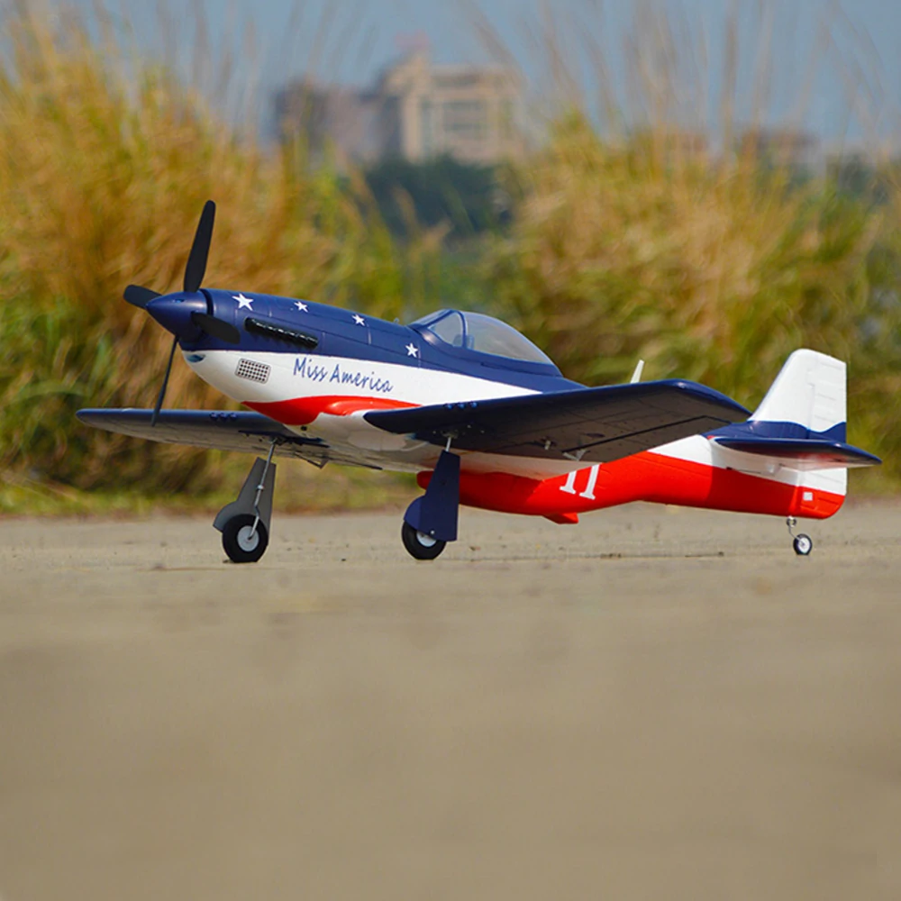 HOOKLL P51 Miss America 1200mm Wingspan EPO RC Airplane Warbird Fighter KIT/PNP