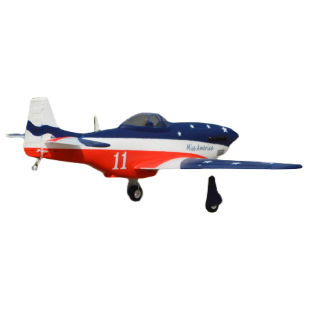 HOOKLL P51 Miss America 1200mm Wingspan EPO RC Airplane Warbird Fighter KIT/PNP