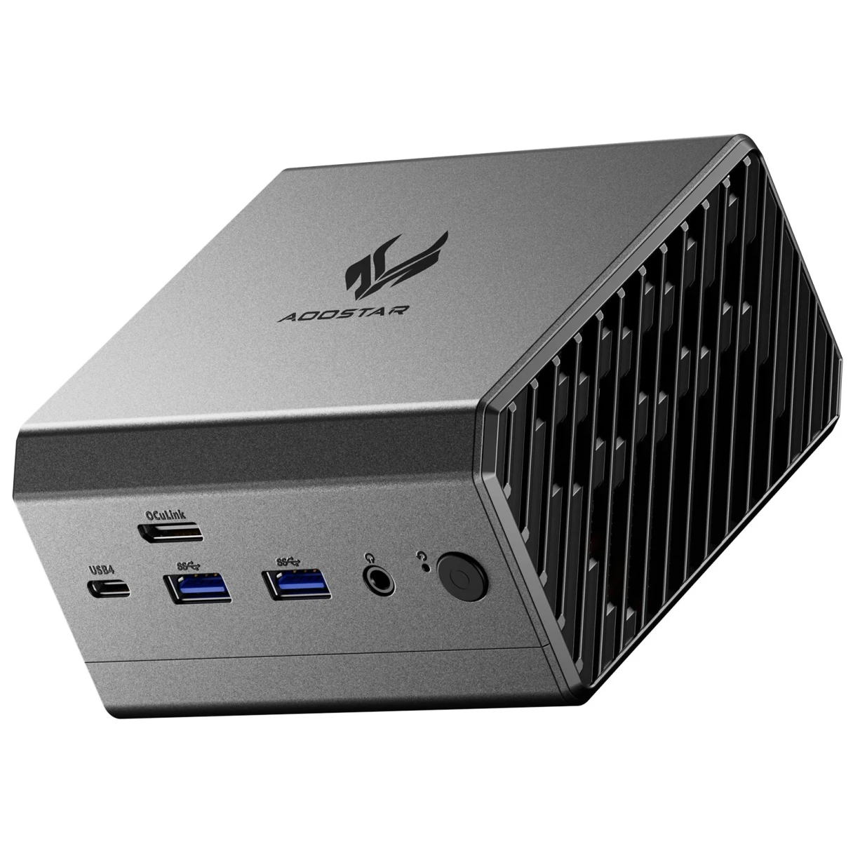 AOOSTAR GT37 Mini PC AMD Ryzen AI 9 HX 370 12 Cores 24 Threads 32GB DDR5 1TB SSD Windows 11 Pro WIFI7 BT5.3 4K Triple Output USB4 Mini Computer Desktop PC