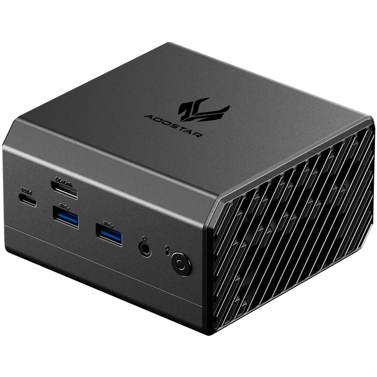 AOOSTAR GT37 Mini PC AMD Ryzen AI 9 HX 370 12 Cores 24 Threads 32GB DDR5 1TB SSD Windows 11 Pro WIFI7 BT5.3 4K Triple Output USB4 Mini Computer Desktop PC