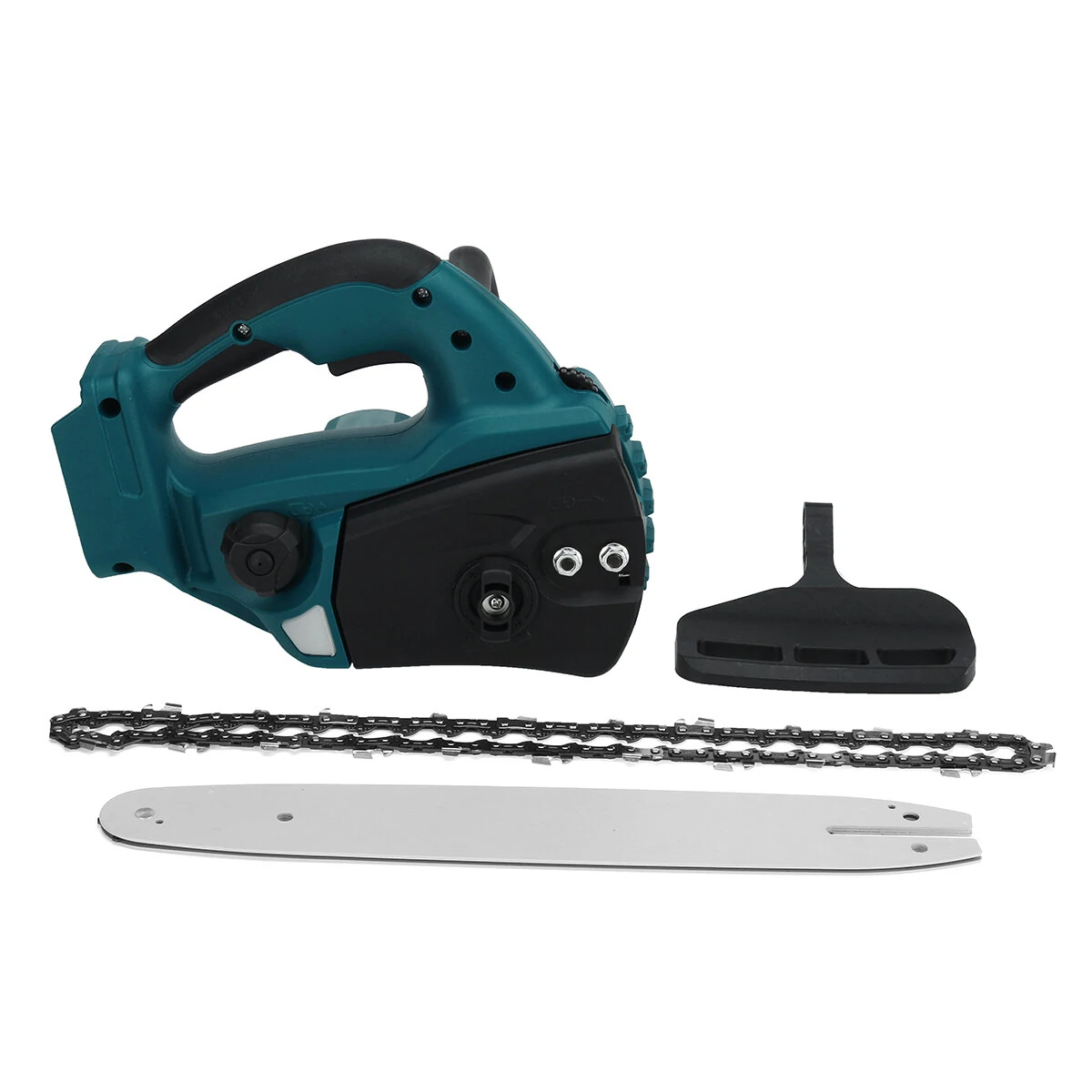 VIOLEWORKS 5000W 10 Inch Portable Electric Chain Saw Pruning Chain Saw Rechargeable Woodworking Power Tools Wood Cutter W/ 1/2 Battery EU Plug