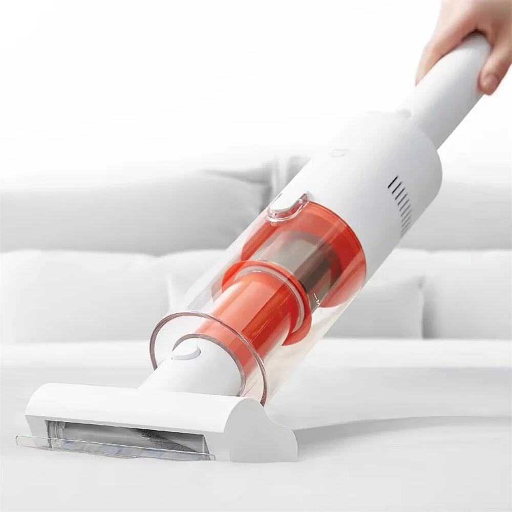 Xiaomi Mijia Wireless Vacuum Cleaner Dual Brush 360°Rotating Brush Handheld Dust Cleaner Mite Removal Strong Suction Filter