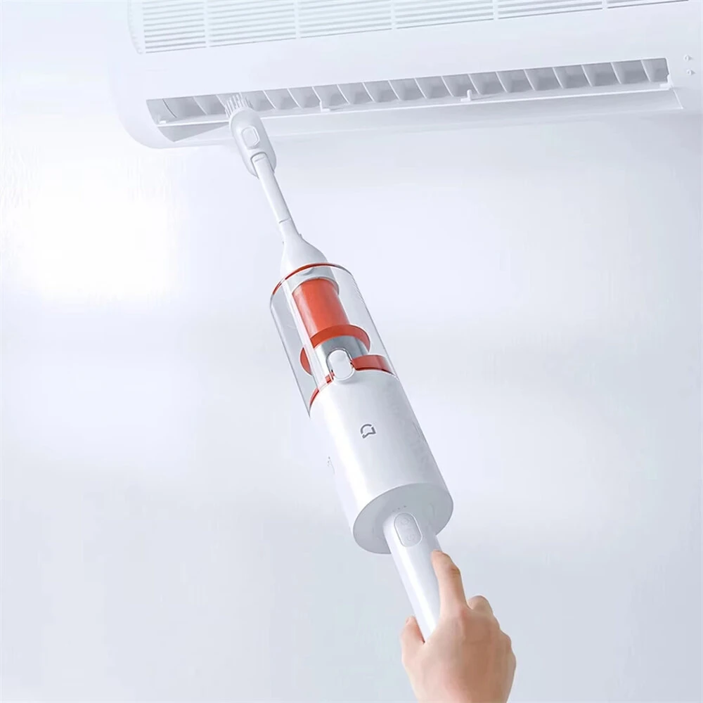 Xiaomi Mijia Wireless Vacuum Cleaner Dual Brush 360°Rotating Brush Handheld Dust Cleaner Mite Removal Strong Suction Filter