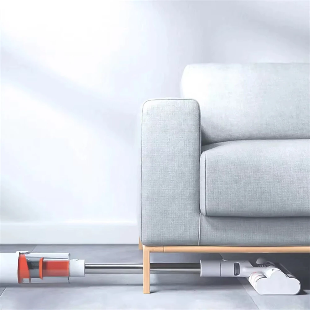 Xiaomi Mijia Wireless Vacuum Cleaner Dual Brush 360°Rotating Brush Handheld Dust Cleaner Mite Removal Strong Suction Filter