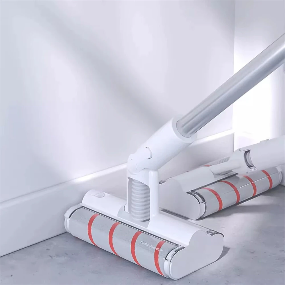 Xiaomi Mijia Wireless Vacuum Cleaner Dual Brush 360°Rotating Brush Handheld Dust Cleaner Mite Removal Strong Suction Filter
