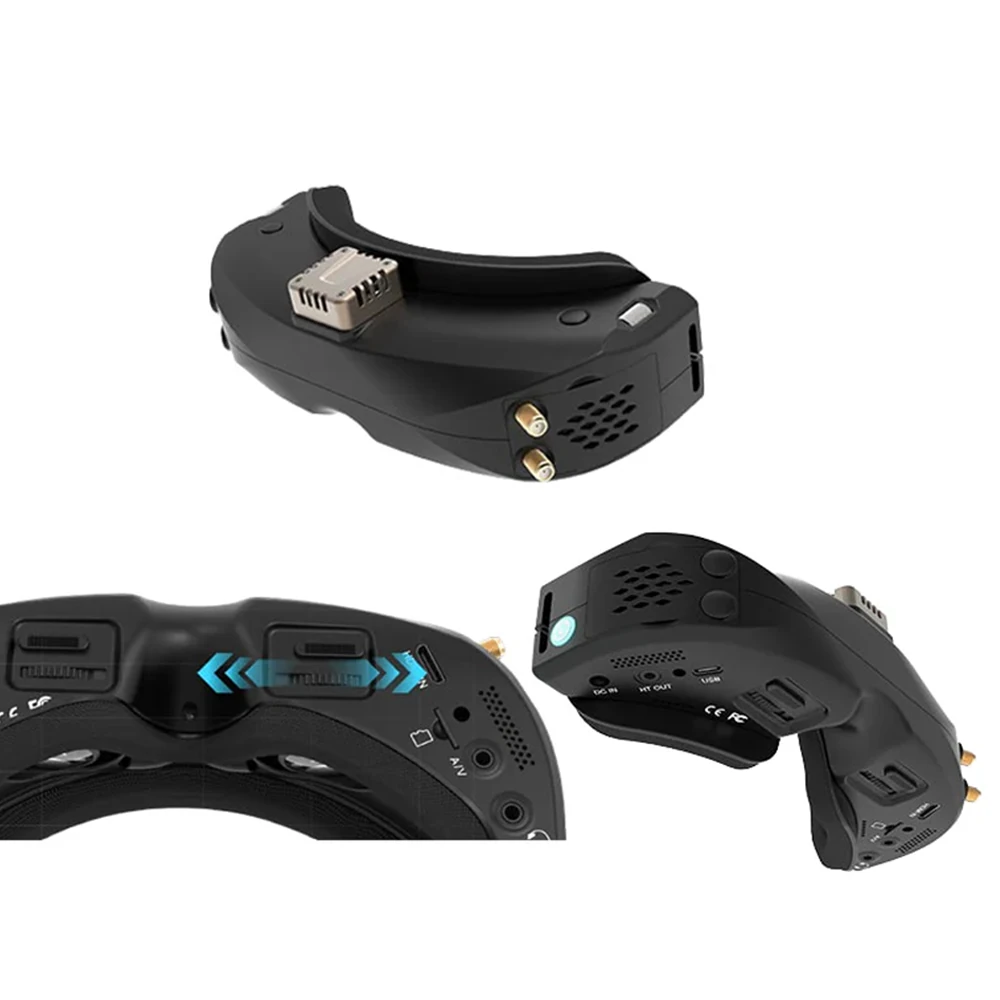 Skyzone SKY04O PRO FPV Video Goggles 5.8GHz Receiver 42 Degree 1280*720 Resolution OLED Display for RC Drone