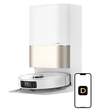 [EU Direct]Dreame X40 Ultra Robot Vacuum Cleaner with Removable & Liftable Mop 12,000Pa Suction Sweeping Machine Side Brush Extensive Cleaning