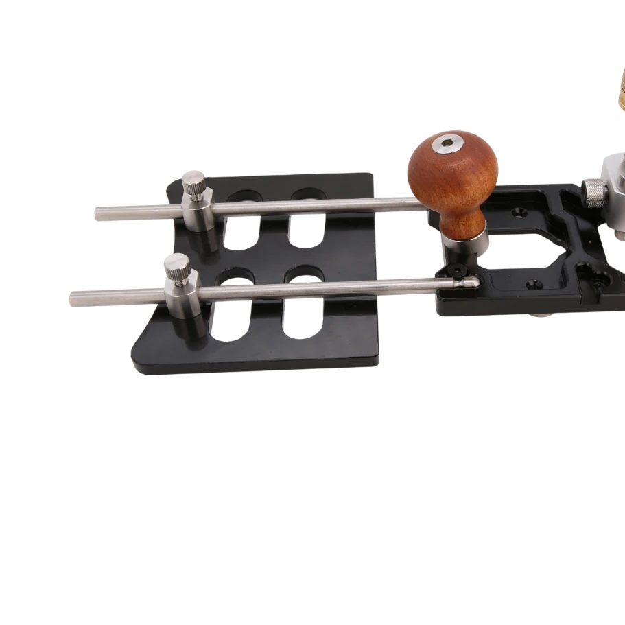 HONGDUI Router Plane For Clean Up Or Extend Grooves Precision Depth Adjustment Blade Three Mounting Locations With Four Rotational Directions