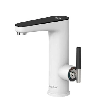 3200W Instant Electric Water Heater Faucet IPX4 Waterproof Lever-Adjustable Temperature Control EU Plug for Kitchen Bathroom Rapid Heating