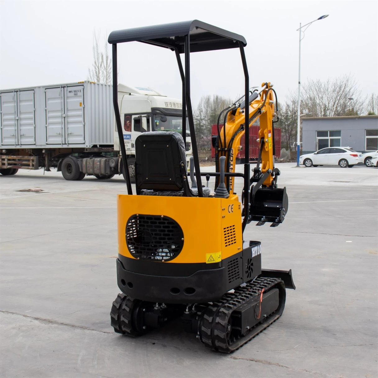 HT-10B Mini Excavator 1000kg Compact Design KOOP Engine 380mm Bucket