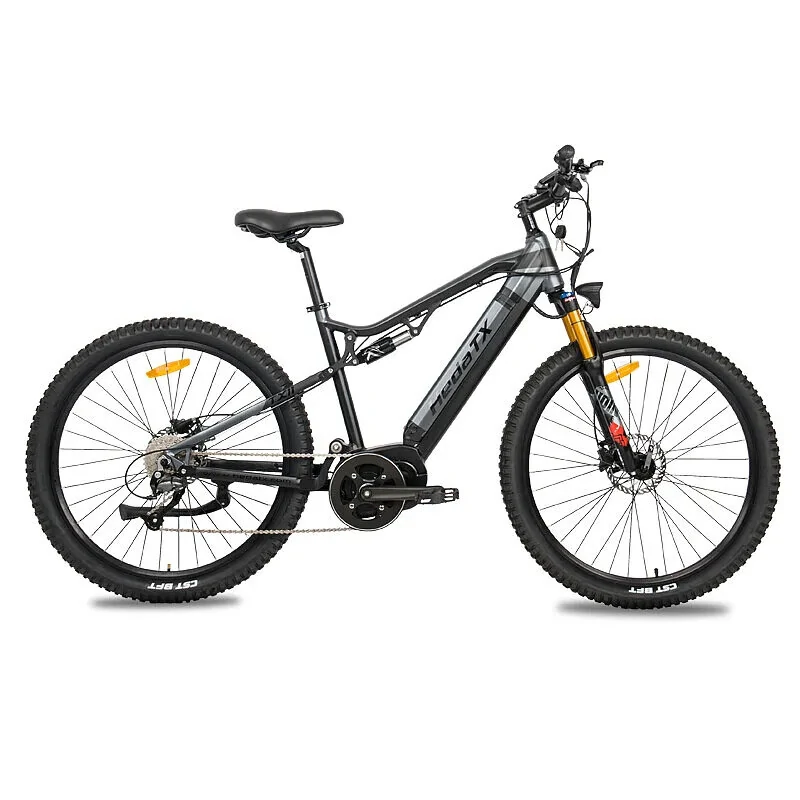 [EU DIRECT] Heda TX TX11 Electric Bike 48V 12.8AH Battery 500W Motor 27.5inch Tires 80KM Max Mileage 150KG Max Load Electric Bicycle