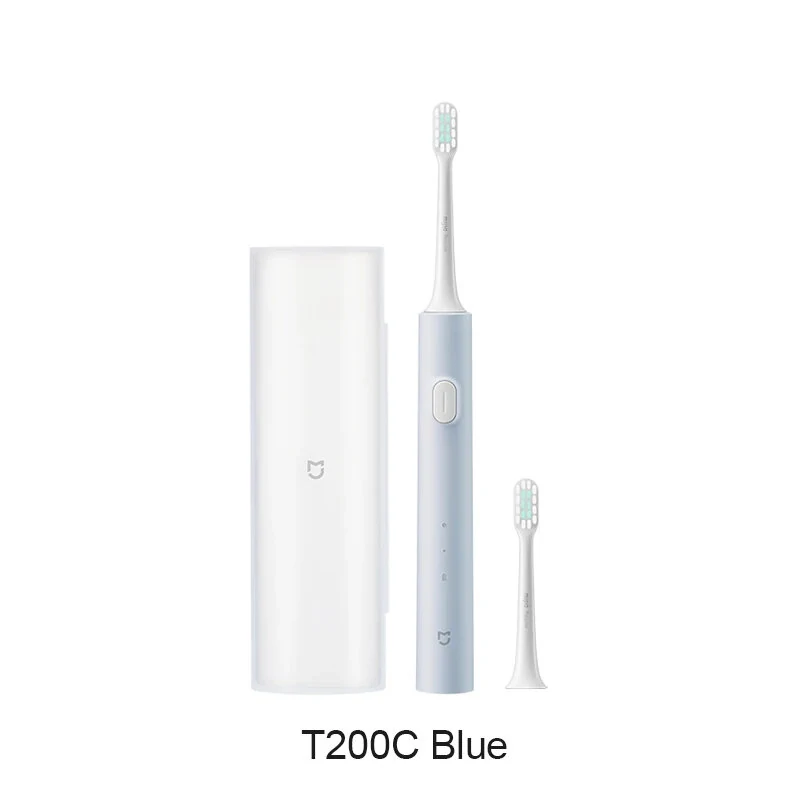 Xiaomi Mijia T200/T200C Sonic Electric Toothbrush IPX7 Waterproof 31000 Vibrations per Minute with Dual Cleaning Modes Long Battery Life and Portable Features for Smart Oral Hygiene with Type-C Charging