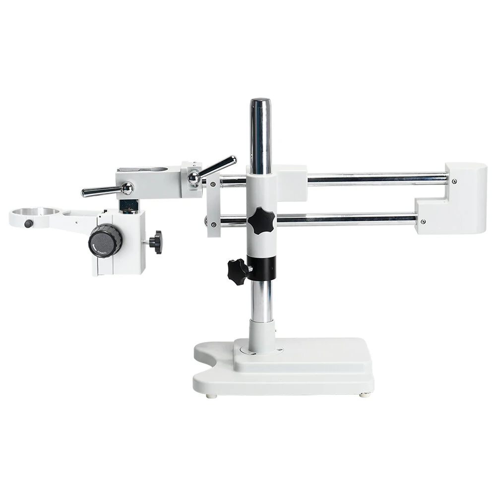 MUSTOOL 3.5X 7X 45X 90X Double Boom Stand Zoom Simul Focal Trinocular Stereo Microscope+41MP Camera Microscope For Industrial PCB Repair
