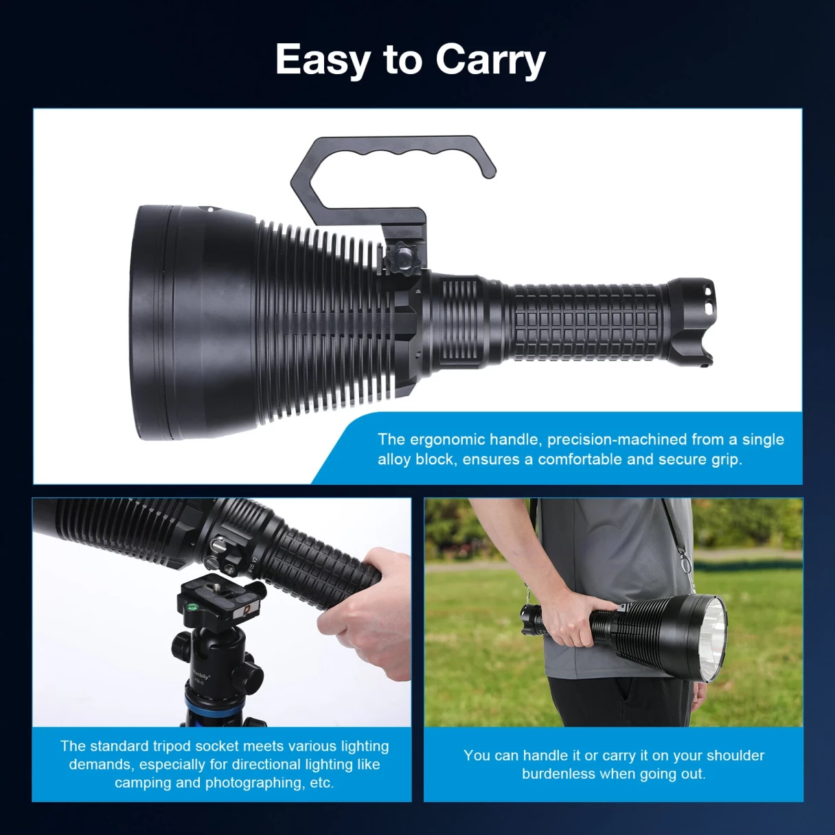 Astrolux® MF05 V2 SBT90.2 3098M Ultra Throw 7000LM Powerful Flashlight with 42000mAh 46120 Battery 2,400,000CD High Power Long Range Super Bright LED Torch Strong Handheld Searchlight