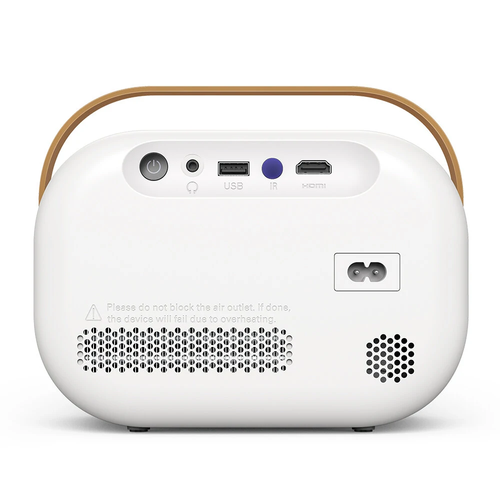 Blitzwolf®V2 1080P Android Projector Automatic Keystone Correction 5G-WIFI 9500 Lumens Android 9.0 Google Assistant Portable  Mini Home Theater Outdoor Movie