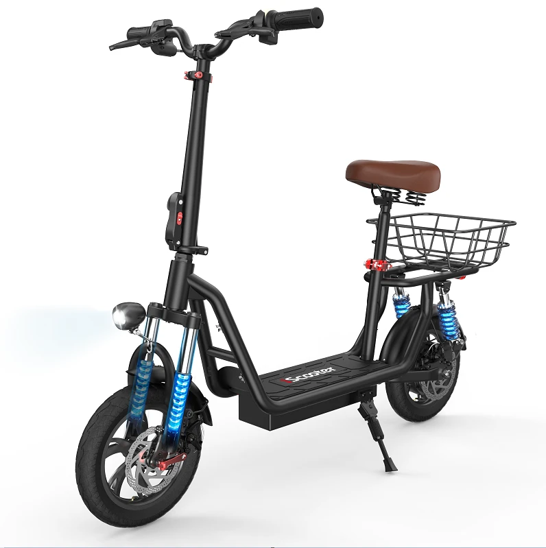 [EU DIRECT] iScooter i12 Electric Scooter 7.5Ah 36V 500W Motor 12in Folding Moped Electric Scooter 20-25KM Mileage Electric Scooter Max Load 120Kg