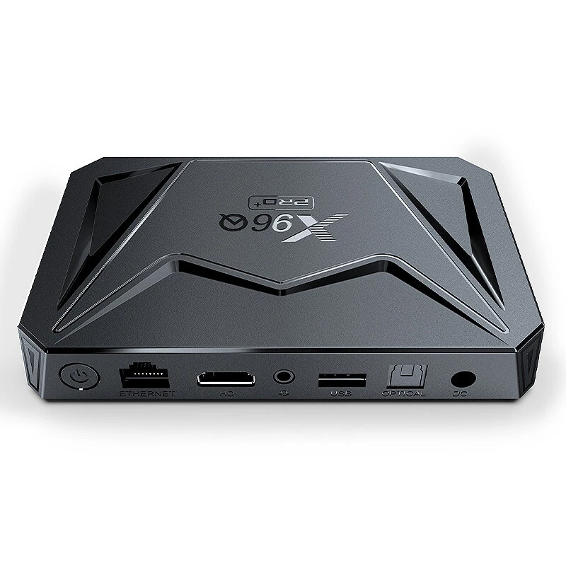 X96Q PRO+ 4+64G Android 14.0 TV Box Allwinner H728 Octa-core Support WiFi6 & BT5.X 8K 3D Voice Media Player Gigabit Ethernet Set Top Box with Remote Control