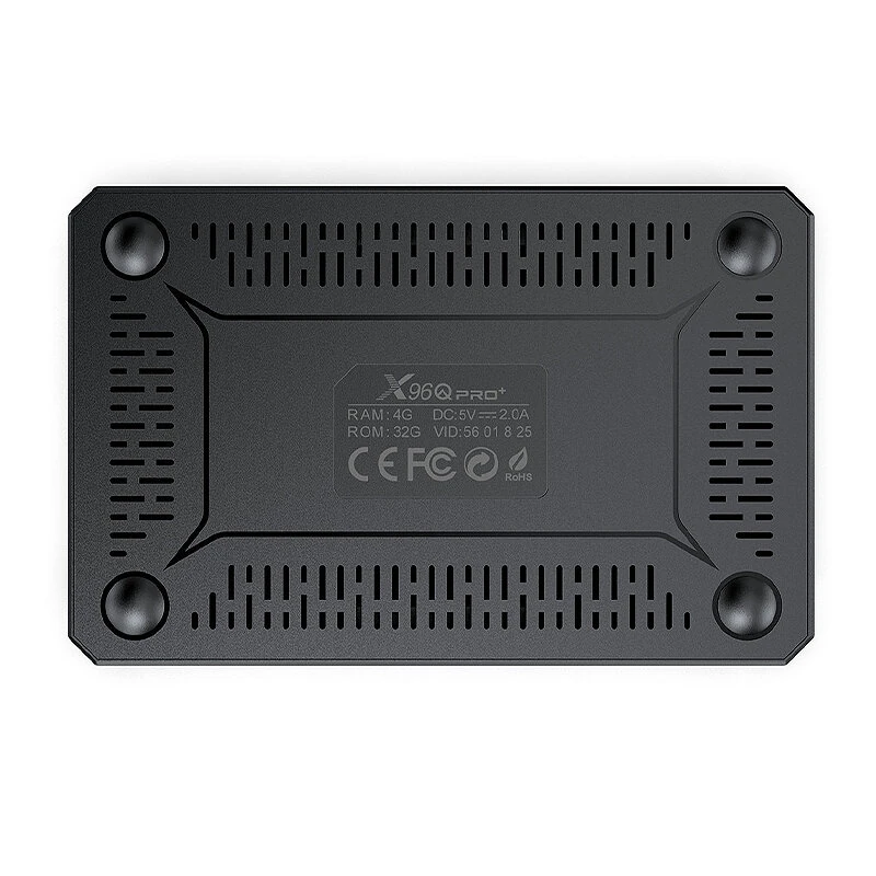 X96Q PRO+ 4+64G Android 14.0 TV Box Allwinner H728 Octa-core Support WiFi6 & BT5.X 8K 3D Voice Media Player Gigabit Ethernet Set Top Box with Remote Control