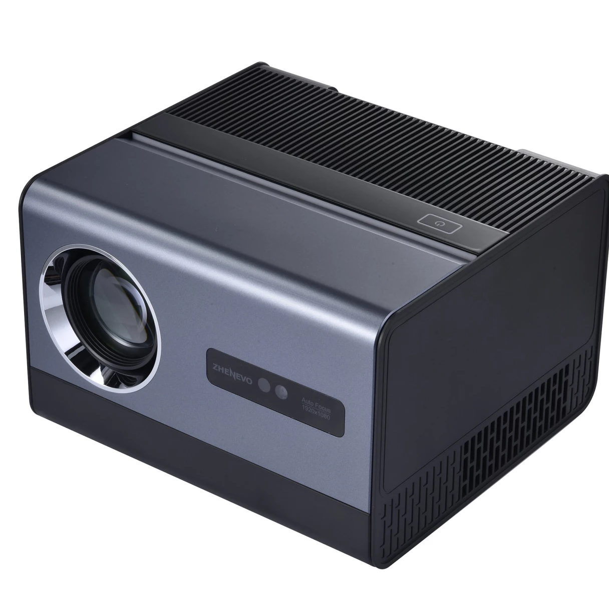 ZHENEVO Z1 Android 12.0 LED Projector 800 ANSI Lumens 1080P 4K Supported Video Portable Projector Built-in Dual 8W Stereo Speakers WiFi 6 Auto Focus/Keystone Correction Home Theater Projectors