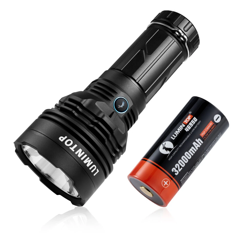 LUMINTOP POWER SBT90.2 7000LM 2000M High Power Rechargeable Flashlight with Large Capacity 46950 Battery Brightest Long Distance for Camping Outdoor Adventure