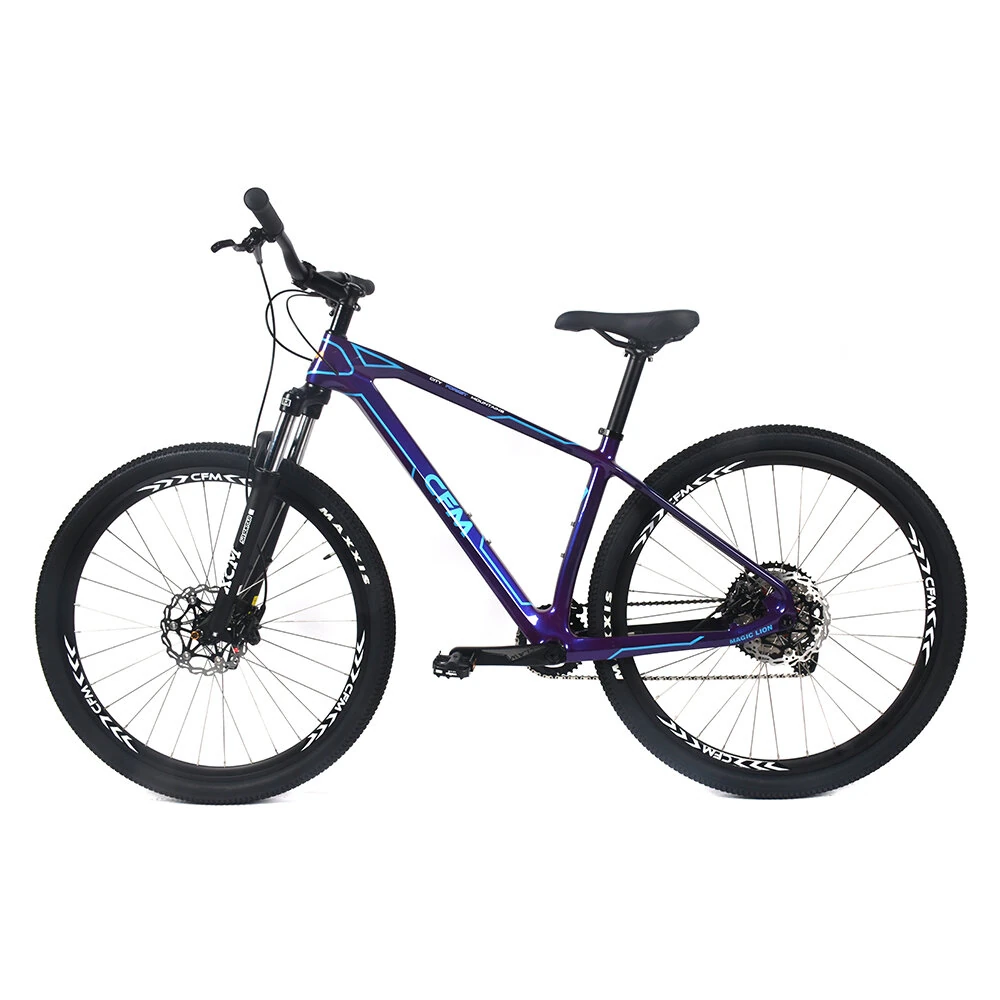 [EU DIRECT] CFM 29 Inch Carbon Fiber Bike 12-Speed Racing Bicycle With Disc Brakes And Thru-Axle Lightweight Performance Professional Racing Training Cycle Mountain Biking