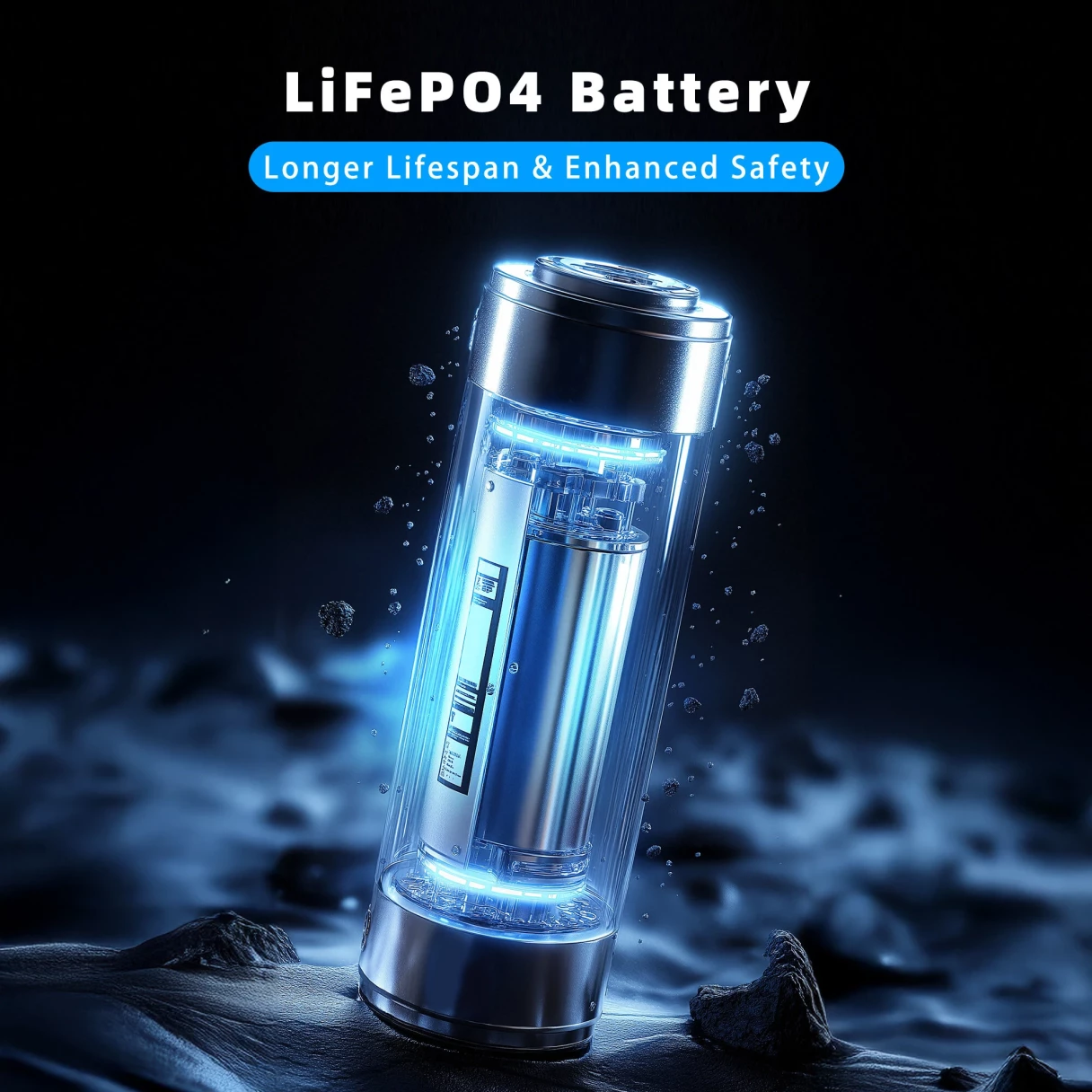[EU Direct] DaranEner R100 100W Portable Power Station 89.6Wh LiFePO4 Battery Solar Power Bank, Portable Charger Small Electric Generator with AC Outlets & PD Fast Charging for Home Outdoor Camping Essentials Emergency