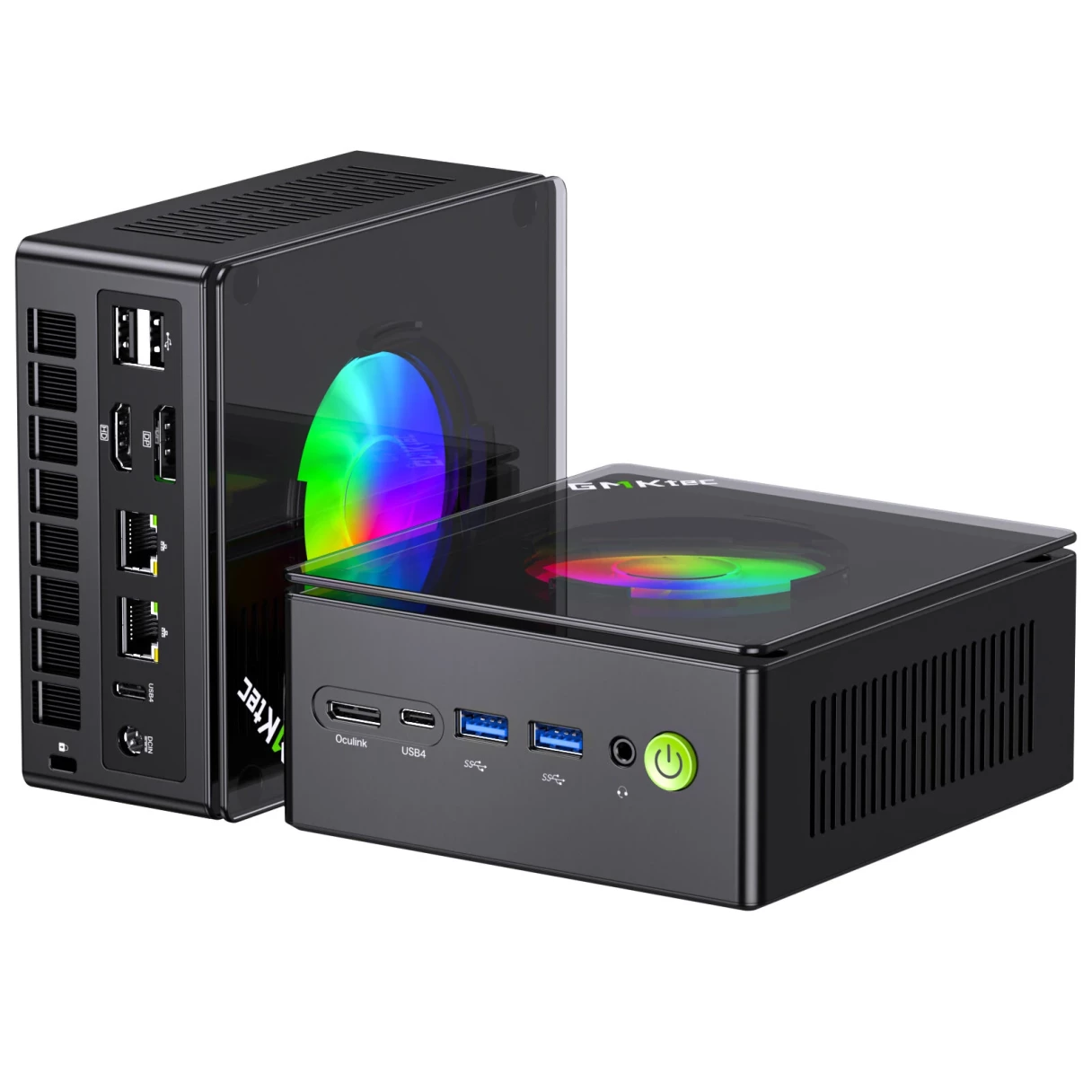 GMKtec K11 Mini PC AMD Ryzen 9 8945HS 16GB/32GB DDR5 512GB/1TB SSD Quad Screen Display Output WIFI 6 Windows 11 Pro Mini Gaming Computer Desktop PC