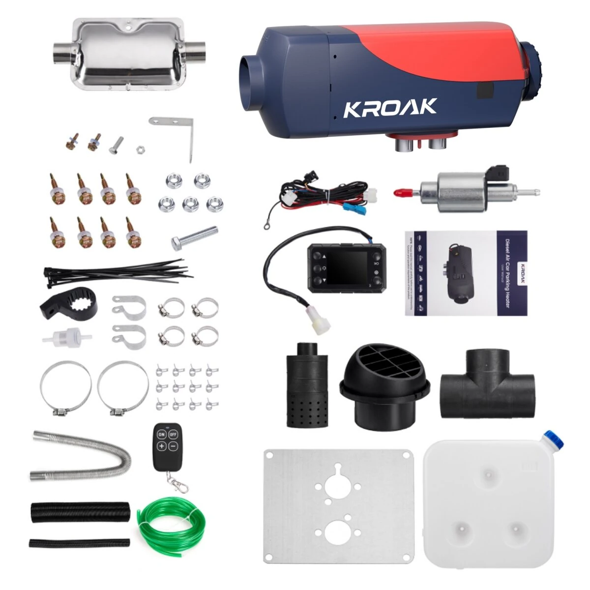 KROAK F0 2KW Car Parking Heater Separated bluetooth App Remote Control