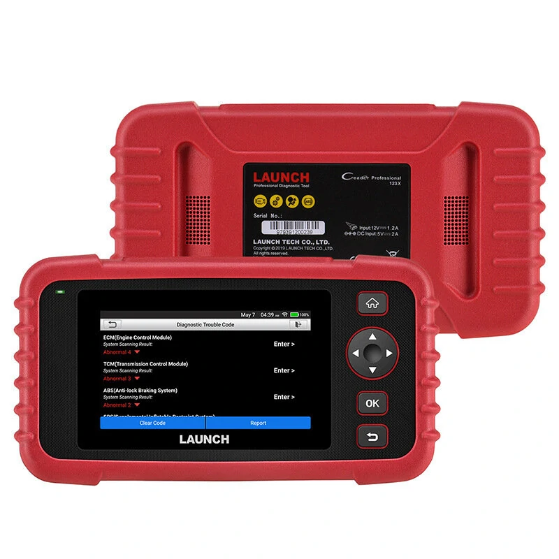 [EU Direct] LAUNCH CRP123X V2.0 Car OBD2 Diagnostic Tools Scanner Oil/SAS Reset Engine ABS Airbag SRS AT Code Reader Automotive Tools Free Update-2024 Global Version