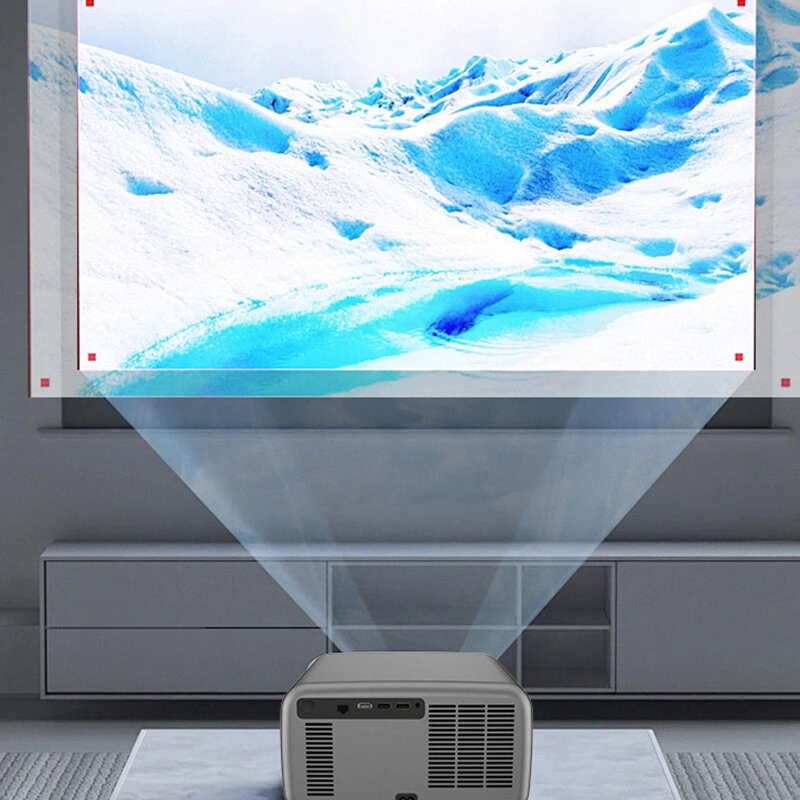 [EU/RU Direct]Everycom Cubelite MAX 2800 ANSI Lumens 1080P LED Projector 300 Inch Screen Android 12 Smart Projector Auto Focus Keystone 3GB+128GB Wireless Wi-Fi 6 Bluetooth Home Cinema Theater