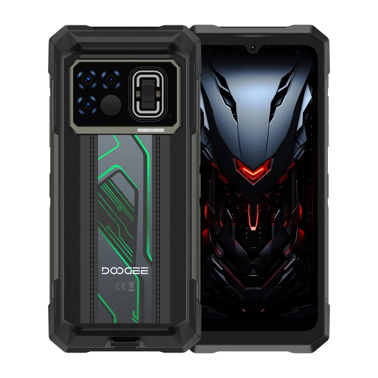 DOOGEE Fire 6 Max 5G Thermal Imaging 20GB 256GB 50MP AI Triple Camera 6.72 inch 120Hz 20800mAh 33W Fast Charge Android 14 NFC Dimensity 7050 Octa Core IP68 IP69K Waterproof Rugged Smartphone