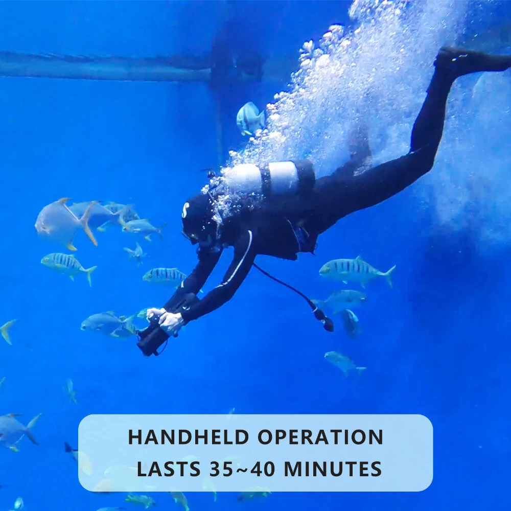 [EU Direct] DCCMS Underwater Scooter Diving Equipment Sea Scooter Scuba Diving Equipment ISUP Paddleboard Motor For Snorkeling Swimming Diving