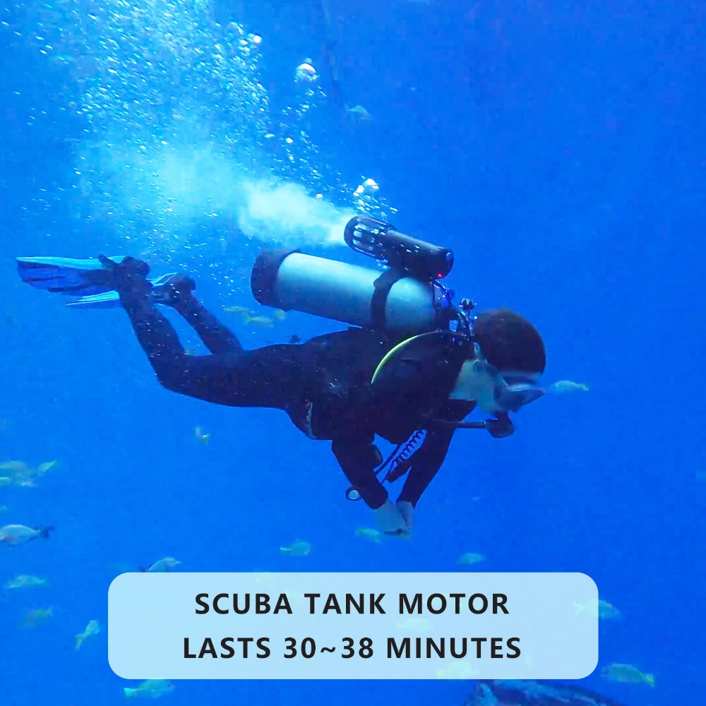[EU Direct] DCCMS Underwater Scooter Diving Equipment Sea Scooter Scuba Diving Equipment ISUP Paddleboard Motor For Snorkeling Swimming Diving