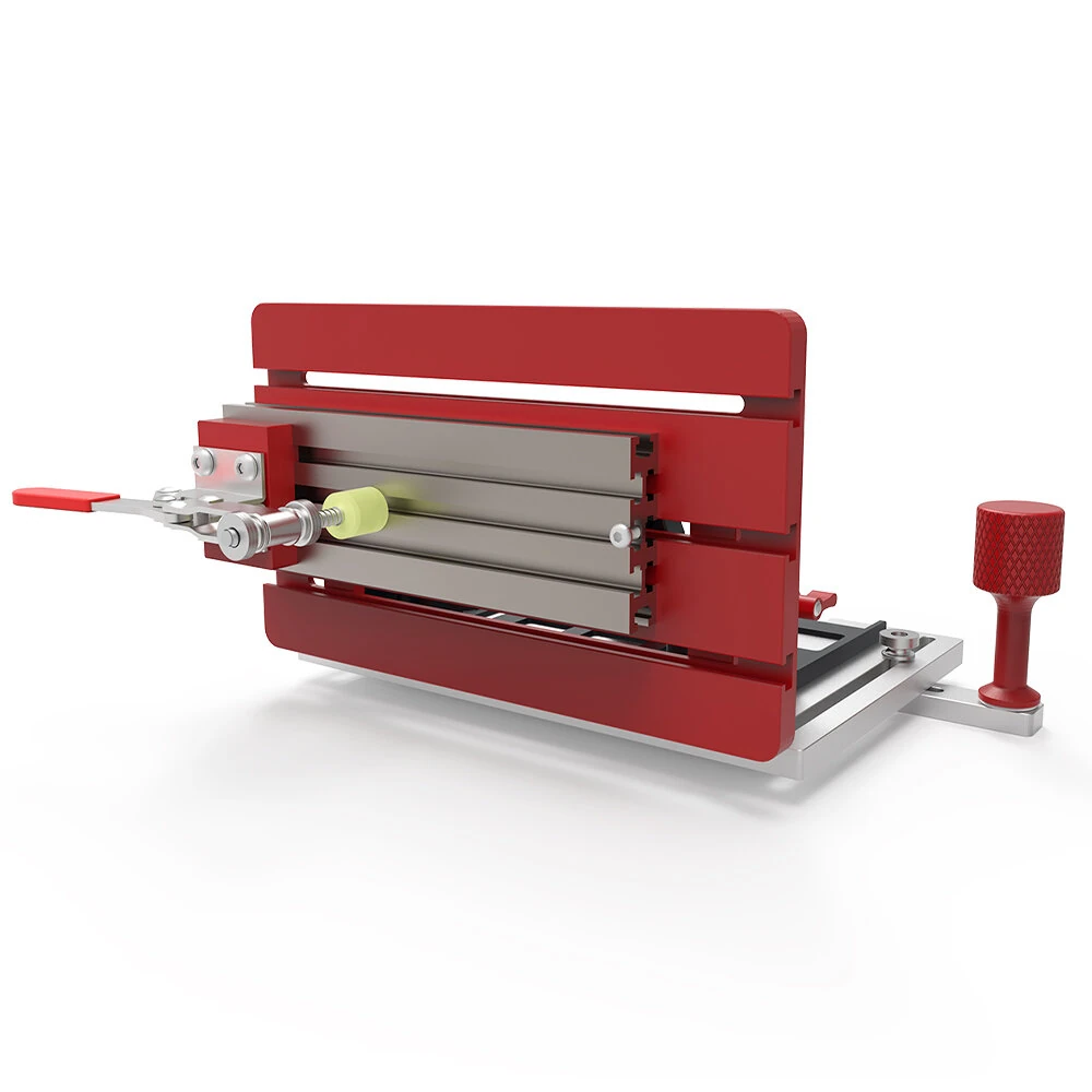 ENJOYWOOD Adjustable-Angle Precision Table Saw Router Table Joinery Sled Coping Sled for DIY Woodworking Projects