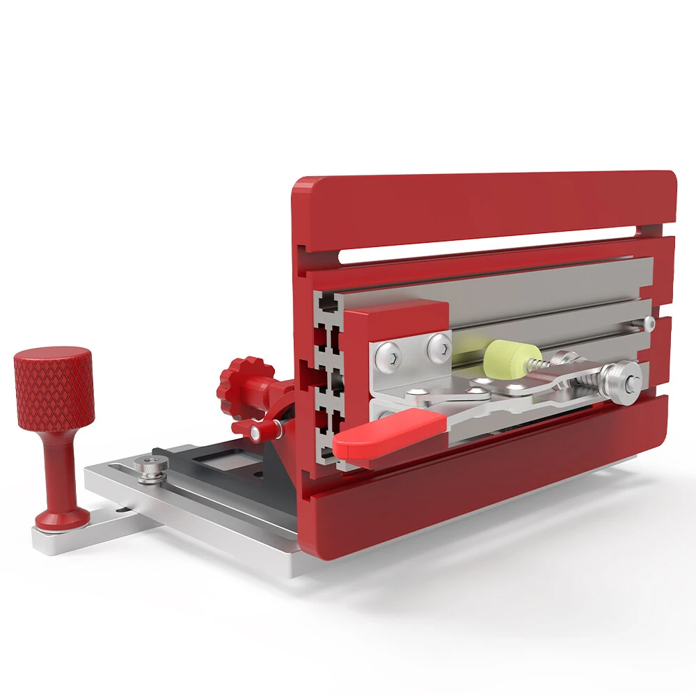 ENJOYWOOD Adjustable-Angle Precision Table Saw Router Table Joinery Sled Coping Sled for DIY Woodworking Projects