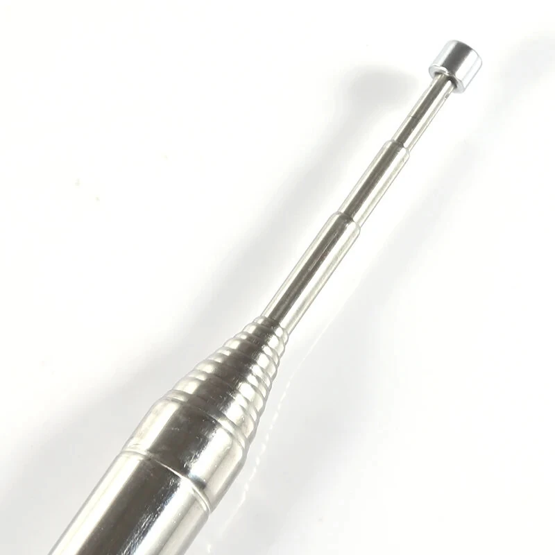 Stainless Steel Whip Antenna 5.6m Long Retractable M10 Connector DIY HF Radio GP Antenna High Strength Rust Free Multi Section Design