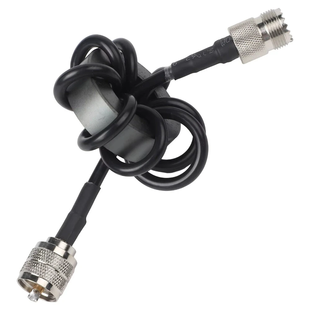 Shortwave Choke Coil Magnetic Ring EM-25 EM-43 HF Radio Accessory 200W 1000W Noise Suppression Electromagnetic Interference Reduction