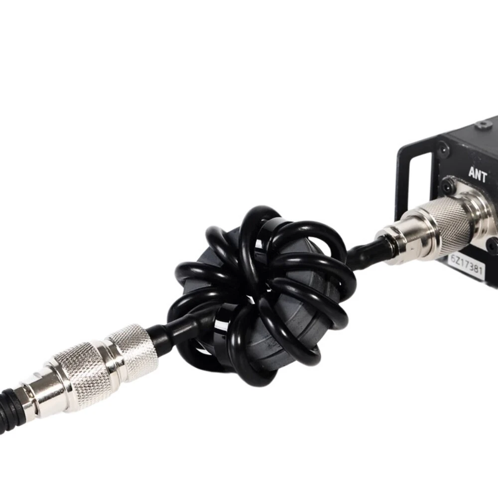 Shortwave Choke Coil Magnetic Ring EM-25 EM-43 HF Radio Accessory 200W 1000W Noise Suppression Electromagnetic Interference Reduction