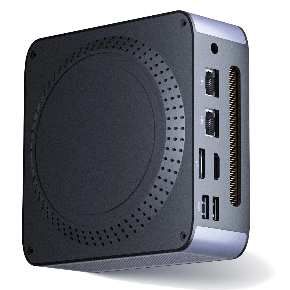 N-ONE NPC Pro+ Mini PC AMD Ryzen 7 8745HS Octa Core 16 Threads 32GB DDR5 1TB SSD WIFI6 BT5.2 4K Triple Screen Output Type-C Dual 2.5G LAN Windows 11 Pro Mini Computer Desktop PC