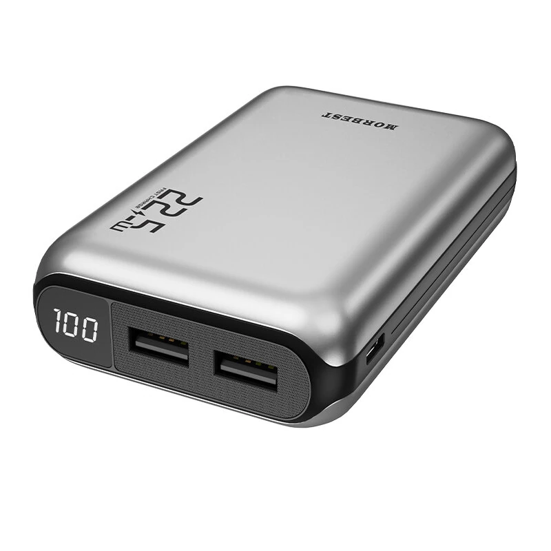 MORBEST P016 22.5W 20000mAh Power Bank External Battery Digital Power Supply Fast Charging with 1 Input & 2 Outputs for iPhone 16 Pro 15 14 13 Pro Max for Huawei Mate XT for Xiaomi MIX Fold4