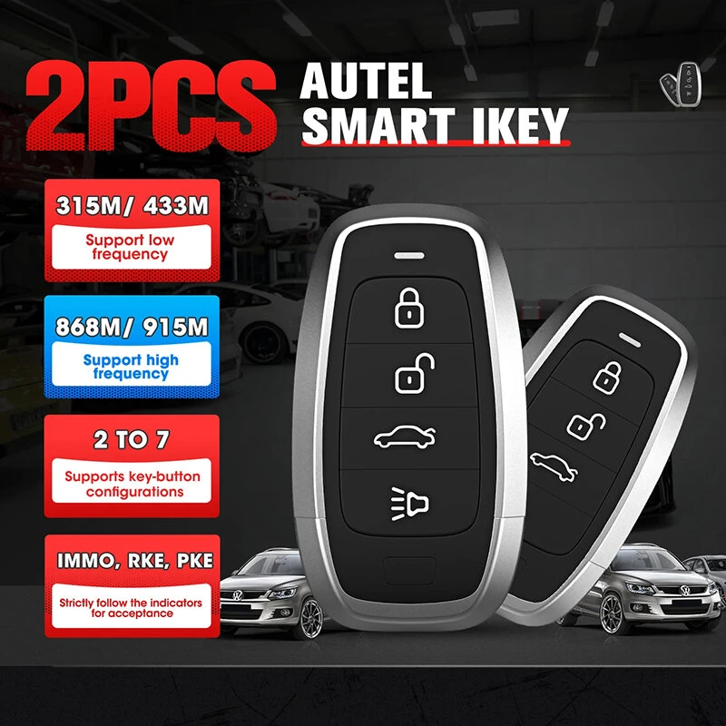 Autel MaxiIM KM100 KM100X Universal Key Generator Kit Lifetime Free Updates 37+ Models AutoVIN All Keys Lost PK IM508S