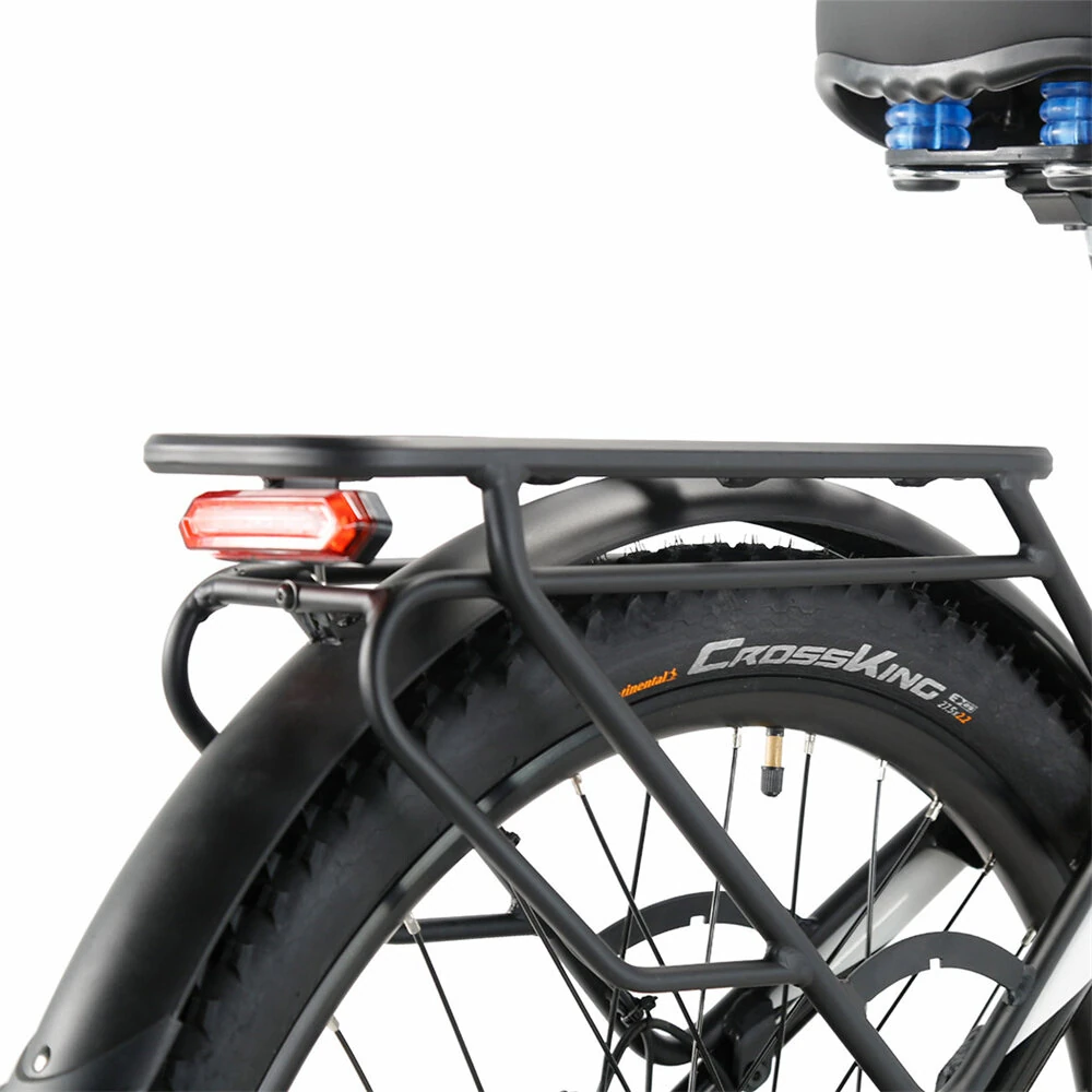 [EU DIRECT] CYSUM Nova Electric Bike 48V 14AH LG Battery 500W Mid-drive Motor 27.5inch Tires 80-120KM Max Mileage 150KG Max Load Electric Bicycle
