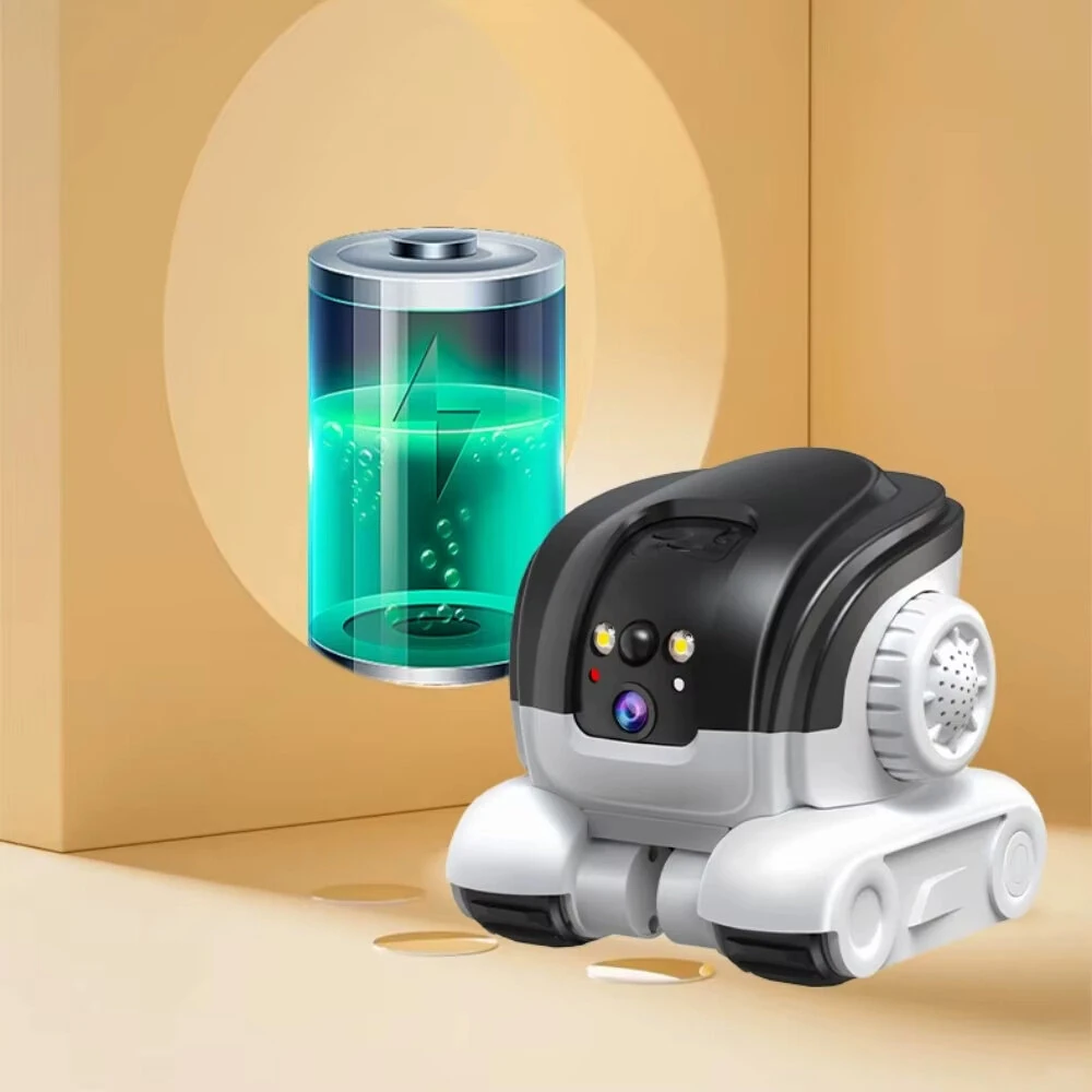2MP HD Smart WiFi Pet Camera 360 Degree Rotating Two Way Talk Function Night Detection APP Remote Control Smart Home Robot Camera