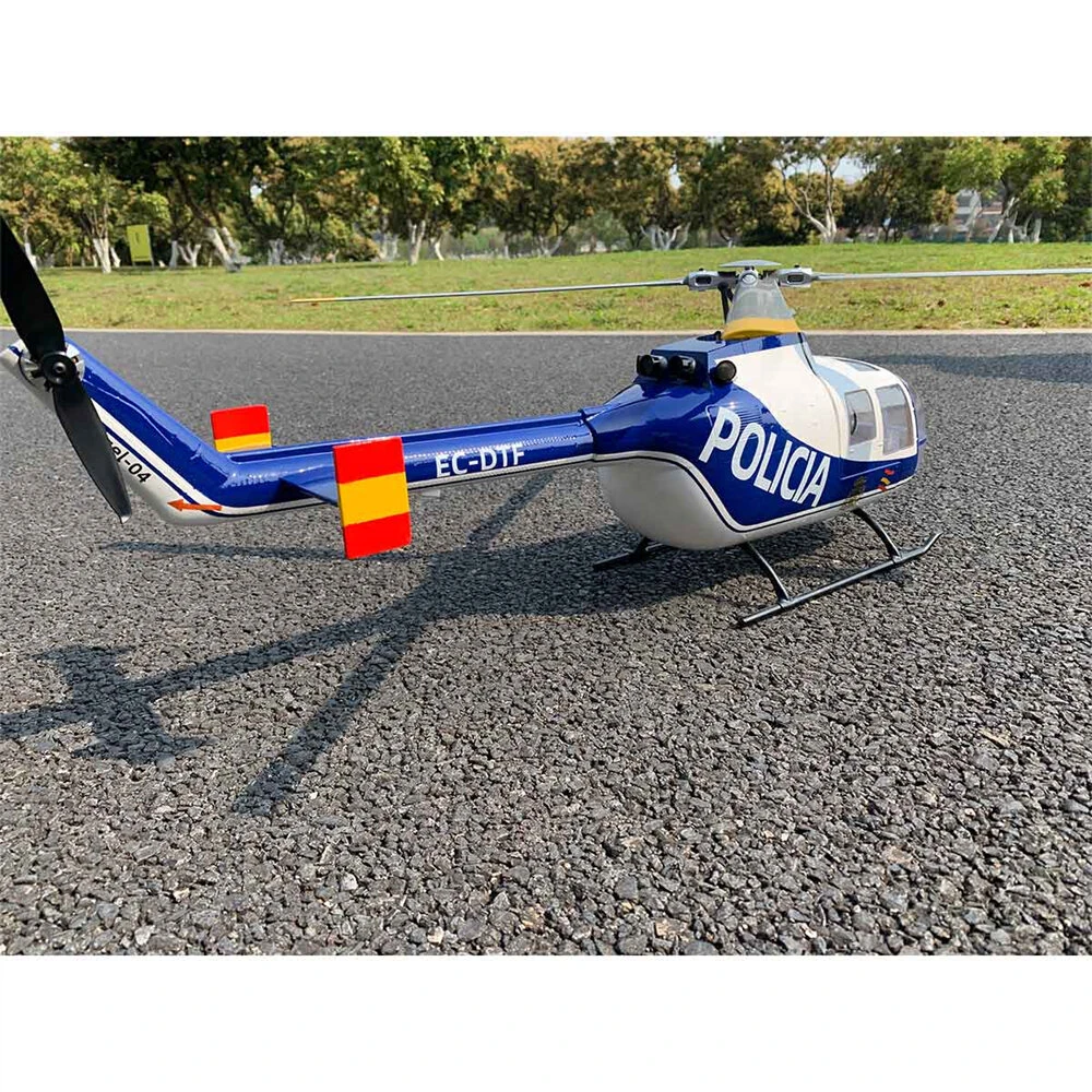 FLY WING BO-105 470 Class 2.4G 6CH GPS Stabilized Scale RC Helicopter RTF With H1 Flight Controller