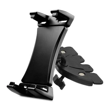 Car Mobile Phone Holder Car CD Port Tablet Universal Holder 360° Rotatable Car Navigation Holder Compatible With 4.7 To 12.9-Inch Mobile Phones Tablets