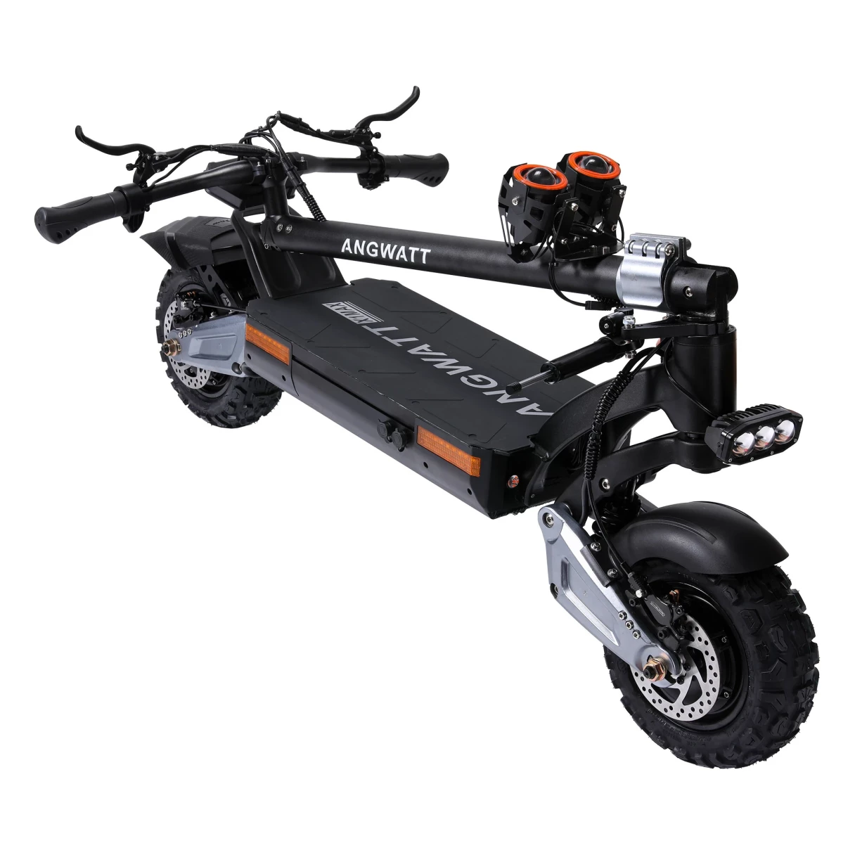 [EU DIRECT] ANGWATT X1 MAX Electric Scooter 72V 28.6Ah 8000W (2*4000W) Dual Motor 11inch Tubeless Tires Electric Scooter Steering Damper 85-115km Mileage 200kg Max Load EU Plug KuKirin G4 MAX Teverun Fighter Ultra V4 Teverun 7260R V4 72V Electri