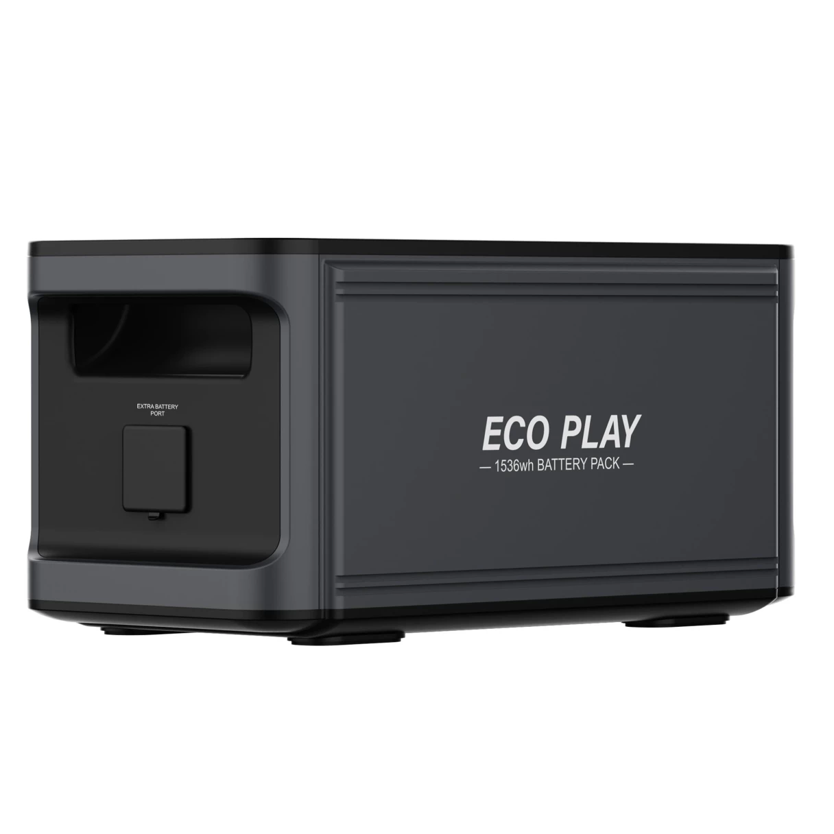 [EU Direct] ECOPLAY N078 1800W 1536Wh Portable Power Station 1536Wh N078 Extension Battery, Expandable To 1536Wh Solar Generator, UPS Pure Sine Wave Fully Recharge in 1.2 Hours 8 Output Ports, LCD Screen Camping Charging Station
