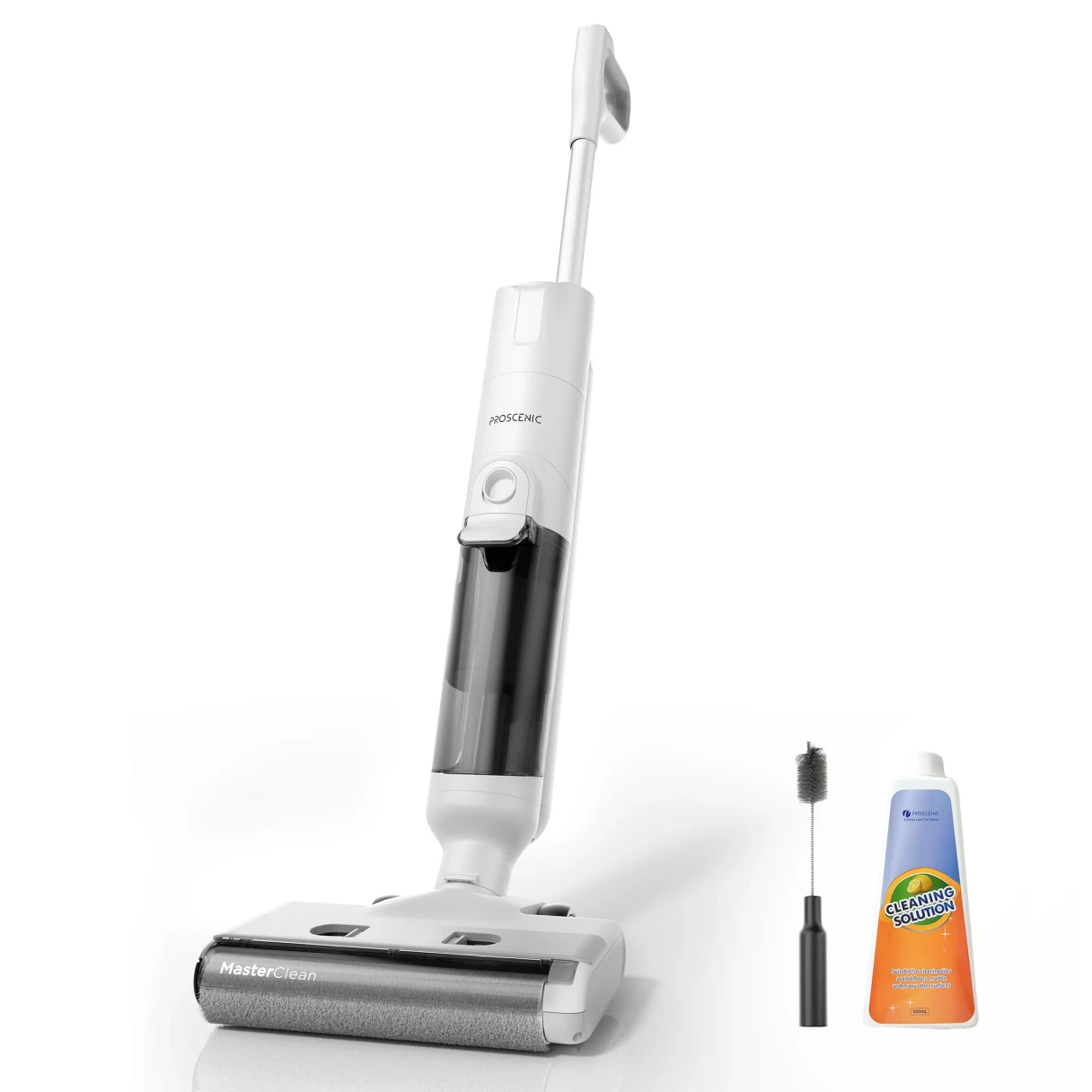 [EU Direct] Proscenic F10 Pro Wet Dry Vacuum Cleaner Cordless and Vacuum Mop,3-in-1 Vacuum/Mop/Wash & One-Button Auto Self-Cleaning for Hard Floors,High-Capacity Dual Tanks,Edge Clean, Ease of Use