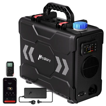 Hcalory TB2S / TB2S+ 6L 8KW Parking Diesel Air Heater All-in-One Portable Heater with CO Alarm Wireless Temperature Sensor Automatic Start and Stop Altitude Mode App Control 12V/24V/100~240V